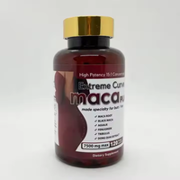 Complément alimentaire à base de plantes chinoises traditionnelles, extrait de Maca en capsules pour hommes, poudre de racine de Maca pure OEM