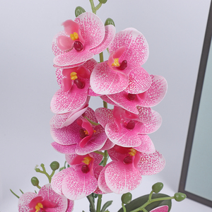 <span class=keywords><strong>Fiori</strong></span> Artificiali Emozionali, Orchidea Artificiale all'Ingrosso in Vaso, Forniture per Giardino, Succulente, <span class=keywords><strong>Fiori</strong></span> Artificiali per Feste, Mazzo - Product Image 5