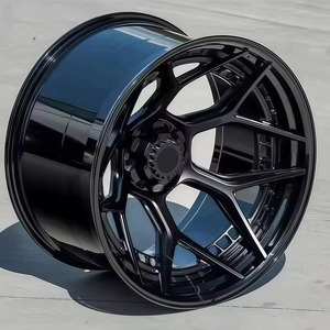 ล้ออัลลอย1ชิ้น & 2ชิ้นแบบเว้าลึก15-22นิ้ว5X112 5X114.3 5X120 5X130 - Product Image 3