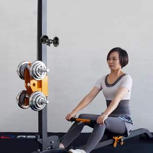 Halterung-Soporte de teléfono móvil giratorio 360, doble imán, portátil, de mano, para gimnasio - Product Image 1