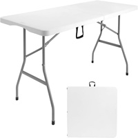 Table d'extérieur pliante, table à manger pliante, table de massage pliante