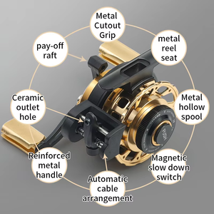 <span class=keywords><strong>Moulinet</strong></span> de pêche à la <span class=keywords><strong>mouche</strong></span> CHILENT FX 8+1BBS, manivelle droite/gauche, corps métallique, bonne qualité, léger, roue à ligne de pêche - Product Image 4