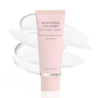 Masque de nuit coréen raffermissant et hydratant au collagène et à la vitamine E, gel hydratant pour le visage, crème de nuit pour le visage