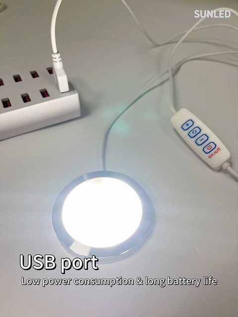 2026 Modern Ultra-Thin Led 6W Led Cabinet Night Light Dc5V Cold White Color Under The Cabinet Lighting for Kitchen