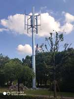 Polonia completo inteligente 3KW 5KW 10KW eje vertical Levitación generador de imán permanente turbina de viento vertical 10kw