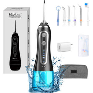 H2ofloss-<span class=keywords><strong>irrigador</strong></span> Oral eléctrico para el hogar, limpiador de dientes impermeable, pulverizador con hilo dental - Product Image 1