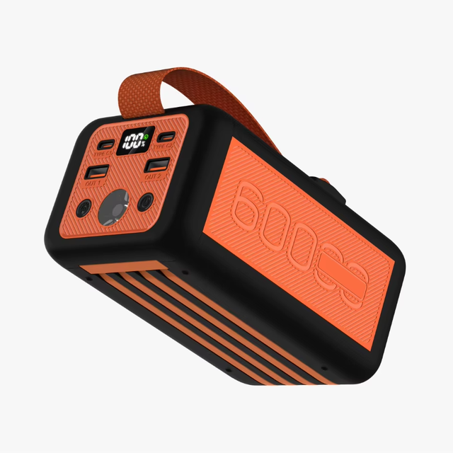 2026 New Design Ultra-High Capacity 60000mah Power Bank with 4 Detachable Cables and Portable Hanger Portable for On-the-Go