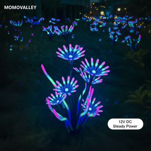 Luz Decorativa LED con Forma de Flor de Coral, IP65 Impermeable, para Jardín Exterior, <span class=keywords><strong>Navidad</strong></span>, Halloween, Bodas, Eventos, con Certificación UL y CE - Product Image 1
