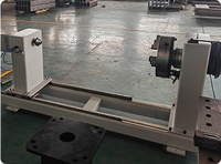 Positionneur à axe unique mobile, machine de soudage laser, table rotative, positionneur de soudage automatique, plateau tournant avec mandrin