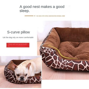 <span class=keywords><strong>Coussin</strong></span> de canapé pour <span class=keywords><strong>chien</strong></span> et chat en velours avec rembourrage en mousse à mémoire de forme, housse amovible lavable, fond <span class=keywords><strong>imperméable</strong></span>, doux et chaud, lavage mécanique - Product Image 4