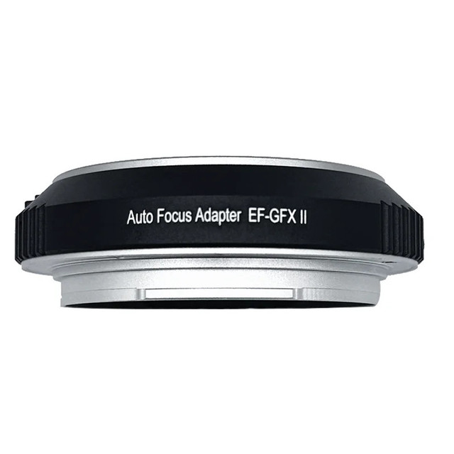 YEAH EF-GFX II Auto Focus Lens Mount Adapter Converter for Canon EOS EF/EF-S Lens to Fujifilm G-Mount GFX Cameras GFX 100S 50R