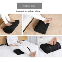Nouveau sous le pied bureau repos réglable 4D maille tissu mousse repose-pieds coussin