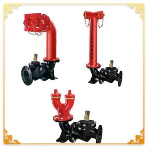 Adaptateur de raccordement mural pour hydrant d'incendie SQB160 DN15 en fonte durable pour les incendies de classe A et B - Product Image 6