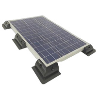 Système de montage solaire ABS en plastique pour caravane, bateau, Bus, panneau solaire