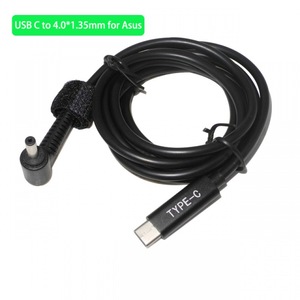 Câble d'<span class=keywords><strong>alimentation</strong></span> USB C vers DC à 90 degrés, câble de charge USB C vers prise DC pour Lenovo Dell, câble de chargeur d'ordinateur <span class=keywords><strong>portable</strong></span> USB C vers DC avec déclencheur PD - Product Image 2