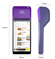 Terminal portable Android 5/5,5/6 pouces, PDA Android, système Android, terminal portable POS Android