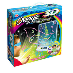 Magic 3D Drawing Board For Children Educational Art Toy With Markers And <b>Glasses</b> Age 3 6 Years - Product Image 2