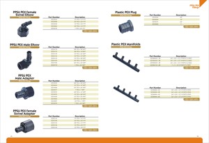 Muestra Gratuita de Adaptador Macho PPSU <span class=keywords><strong>PEX</strong></span> para Sistemas de Rociadores de Agua Fría/Caliente, Accesorios de Tubería, Conexión a Presión Hydroform, 25 Años de Garantía - Product Image 4