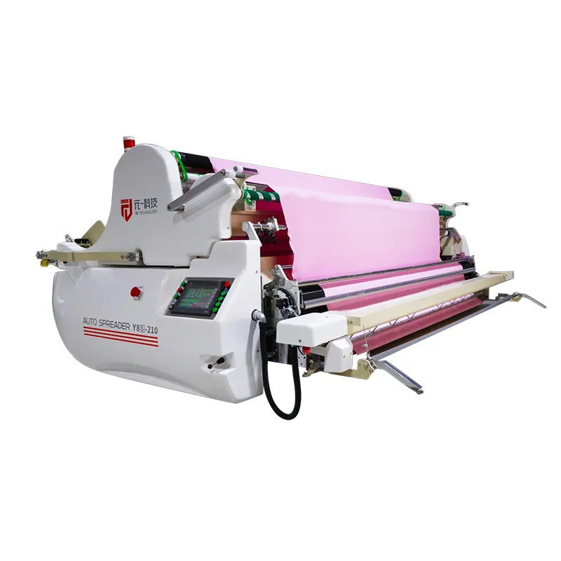 Autome-máquina de corte de tela automática para ropa, cortador de textiles de un solo sentido para extensión o zigzage, gran oferta