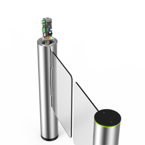 Fabrication Résistance aux intempéries Installation extérieure Carte RFID haute vitesse Reconnaître le tourniquet cylindrique en acier inoxydable - Product Image 1