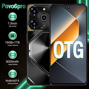 Teléfonos Móviles Originales Tecno Pova 6 <span class=keywords><strong>Pro</strong></span> 5G de <span class=keywords><strong>7</strong></span>.3 Pulgadas con Soporte para Lápiz Óptico, Android 16GB+1TB - Product Image 2