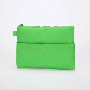 Pochette pour femme en coton recyclé, sac de rangement pour cosmétiques, trousse de maquillage - Product Image 3