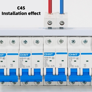 Terminales de Barra Colectora 100A C45 para Conectores MCB, Terminales de Cableado Lateral DPN Angulares/Rectos 7-1/0 AWG 1P2P3P4P 805-1N GK805, Kits de Montaje - Product Image 3