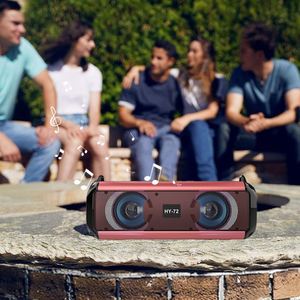 Loa Siêu Trầm Ngoài Trời Không Dây Loa Răng Xanh Loa Mini Âm Nhạc Stereo Ngoài Trời Bãi Biển Rảnh Tay - Product Image 3