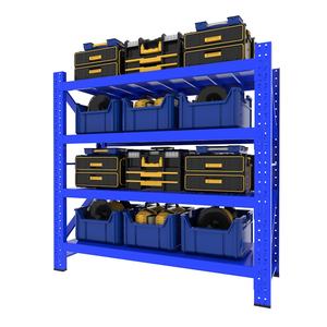 Estantería de acero sin pernos de servicio pesado Estante de metal industrial para almacenamiento en almacén para uso en <span class=keywords><strong>cocina</strong></span> y garaje - Product Image 3