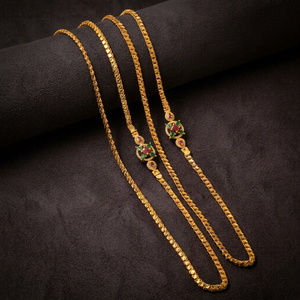 Wholesale 14K 18K 24K Micro Gold CZ Stone Mopu Chain <b>Necklaces</b>, Brass Chain, 24K Gold CZ Stone Jewelry, Fashion Chain <b>Necklaces</b>. - Product Image 1