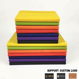 Cuaderno de Tapa Dura de Cuero PU A6 al por Mayor con Logotipo Personalizado, Cuaderno con Páginas Rayadas para Oficina, Negocios, Regalo Promocional - Product Image 5