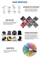 Boîtes cadeaux pliantes en carton rigide personnalisées en petite série, couleur au choix, pour vêtements, cosmétiques, électroniques, bougies, avec pelliculage mat et éponge