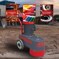 Ponceuse à terrazzo avec nouveau moteur et boîte de vitesses essentielle, incluant une machine à poncer les sols