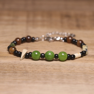 Dainty Natural Olive <span class=keywords><strong>Green</strong></span> Pedra Pulseira para Homens Mulheres Verde Aventurina Tiger <span class=keywords><strong>Eye</strong></span> Natural Frisado Cura Pedra Pulseira Jóias - Product Image 1