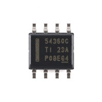 Convertisseur abaisseur TPS54360BDDAR 60V 3.5A, régulateur DC-DC réglable, HSOIC-8, alimentation industrielle