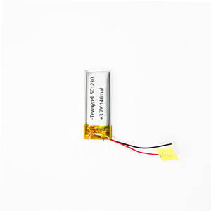 501230 de 130mah 3,7 v fuego ultra delgada barato de polímero iones de células de batería inteligente para ver golf carro - Product Image 2