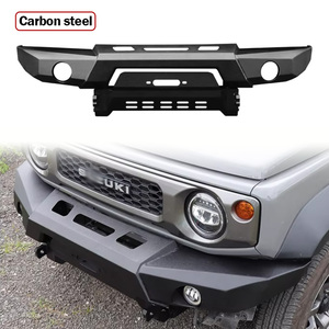 Paraurti Anteriore Modificato Stile Mecha 4x4 Fuoristrada per Suzuki Jimny <span class=keywords><strong>5</strong></span> <span class=keywords><strong>Porte</strong></span> 2019-2025, Accessori da <span class=keywords><strong>Corsa</strong></span> - Product Image 1