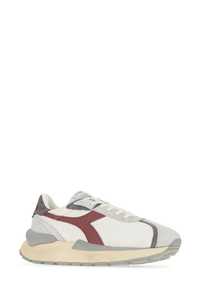 Qualité Supérieure Designer Diadora Mercury Elite Multicolor Baskets Blanc Cuir Et Tissu Baskets - Product Image 2