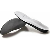 Semelles orthopédiques respirantes avec soutien de la voûte plantaire, coussinets en gel absorbant les chocs, mousse à mémoire de forme, inserts pour chaussures de course, hommes et femmes