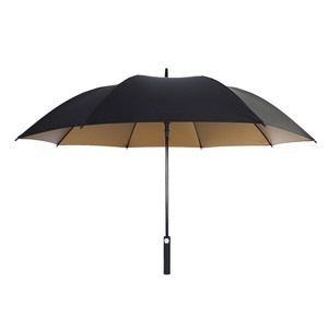 Paraguas de Golf de 140 cm con Varillas de Aleación, Resistente a los Rayos UV, Apertura Manual, Material de Nailon, Diseño Moderno, para Viajes - Product Image 2