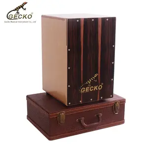 GECKO CL30 caixa de cajon tambor desmontável caixa de cajon tambor de ébano natural reinstalável corpo de bétula portátil com mochila