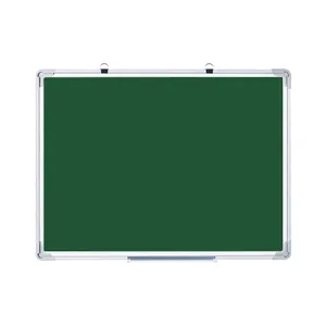 厂家批发真黑板磁性绘图学校书写绿色墙黑色粉笔板