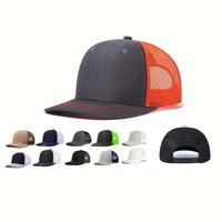 Casquette Trucker en Maille Richardson 112 Personnalisée à 6 Panneaux, Réglable, Visière Courbée, Logo Brodé, Respirante, pour Hommes et Femmes – Vente en Gros
