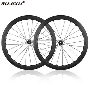 Commercio all'ingrosso della fabbrica della <span class=keywords><strong>bicicletta</strong></span> stradale in fibra di carbonio Placenta <span class=keywords><strong>libera</strong></span> Set di ruote freno 5045mm sei fori/centro blocco di carbonio coltello Set ruote - Product Image 1