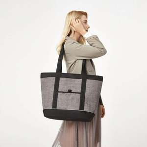 Glacière de pique-nique de grande capacité, design spacieux avec poche pratique pour téléphone portable, idéale pour les repas en plein air - Product Image 5