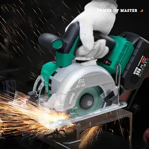 cordless 110mm plunge track saw For Wood Workers Plunge cut circular track saw wood cutting machine