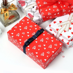 Valentine's Day Gift & Flower Wrapping <b>Paper</b> Love Print PVC Coated Box Packing <b>Paper</b> Packs Gravure <b>Printing</b> Compatible - Product Image 5