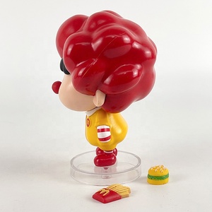 Crayon Shin-Chan cos โมเดลของเล่นรูปตัวการ์ตูนโดนัลด์แมคโดนัลด์เคเอฟซี