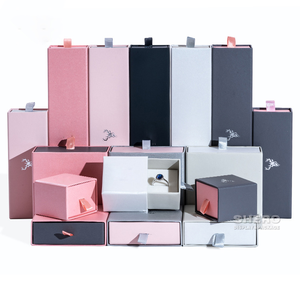 Caja de joyería de lujo Shero, caja de regalo de papel, caja de cajón, embalaje de joyería - Product Image 1