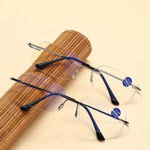 Gafas de Lectura Progresivas Multifocales sin Montura, Fotocromáticas, para Presbicia, Moda 2025, para Hombre - Product Image 3